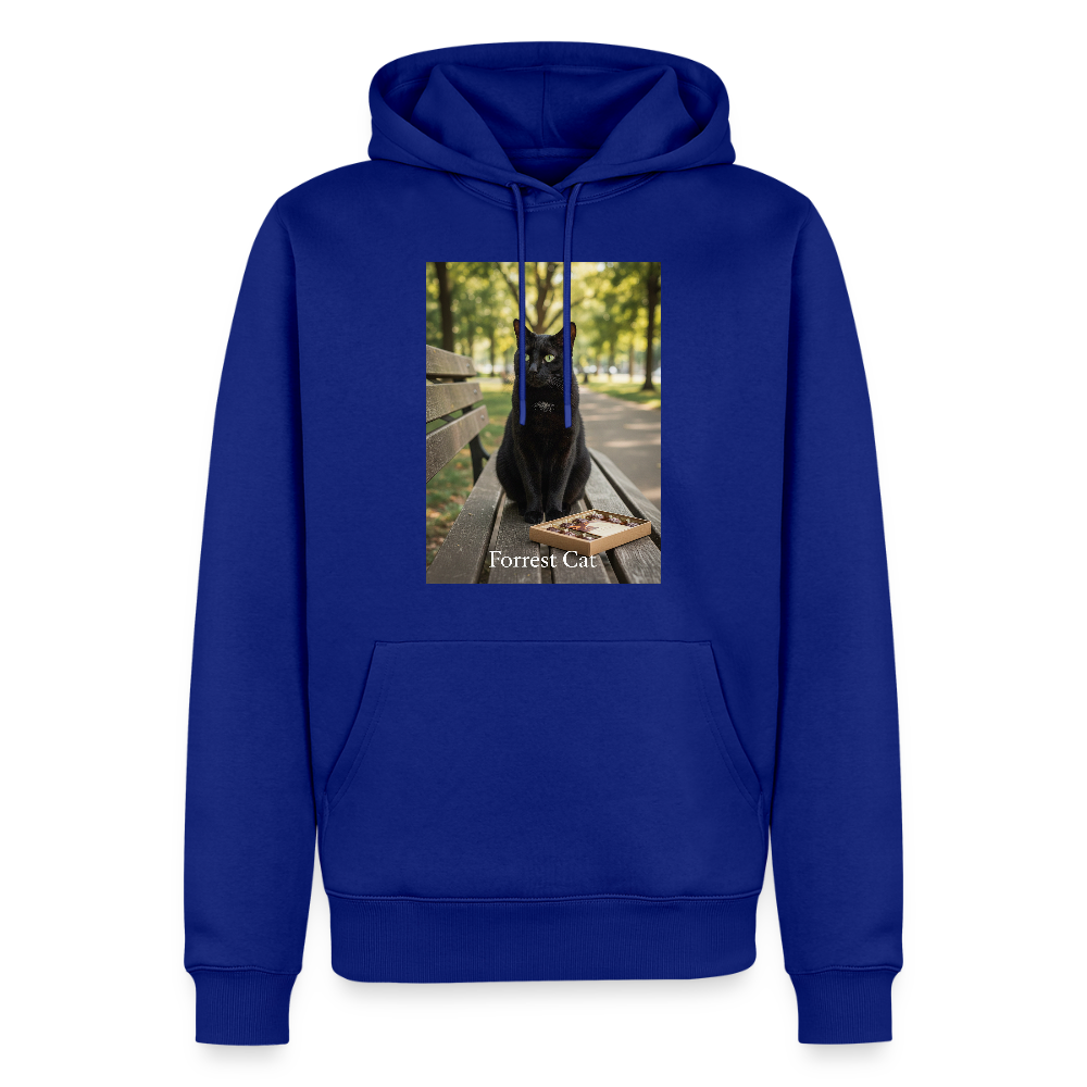 Forrest Cat – Krümel wartet | Männer Premium Hoodie - Royalblau