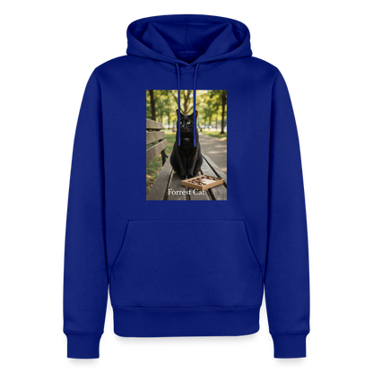 Forrest Cat – Krümel wartet | Männer Premium Hoodie - Royalblau