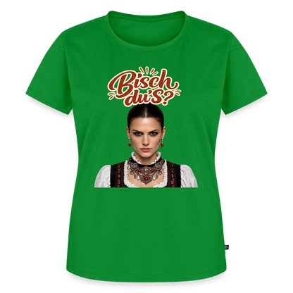 Schwarzwaldstolz – Sie weiß, wer sie isch | Frauen Premium T-Shirt - Grün