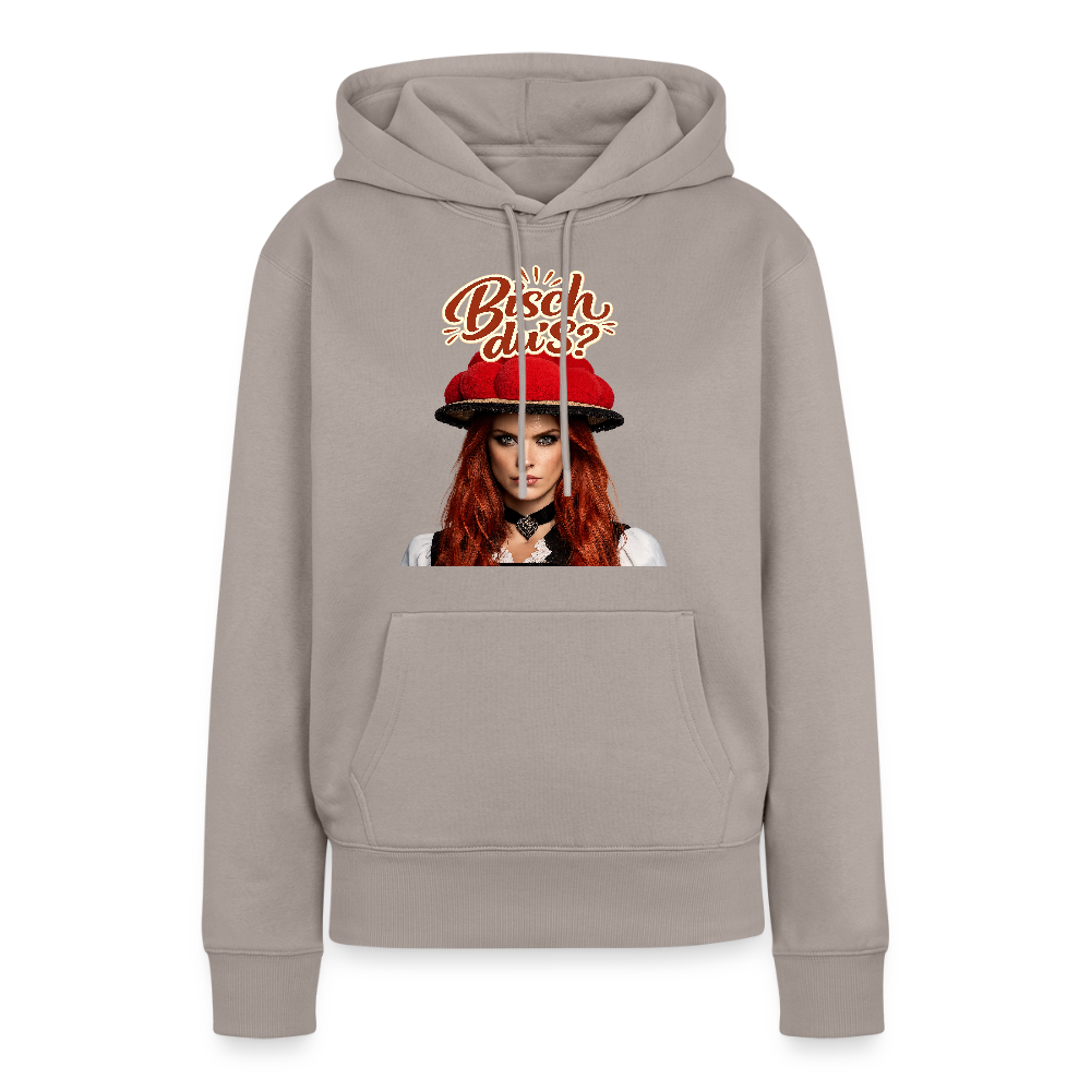 Bisch du’s? – Schwarzwaldmädel | Frauen Premium Hoodie - Taupe