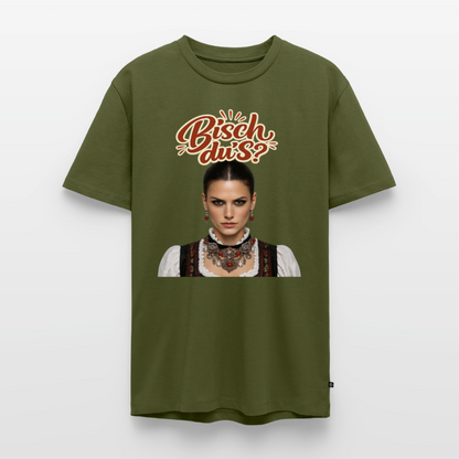 Schwarzwaldstolz – Sie weiß, wer sie isch | Männer Premium T-Shirt - Khaki