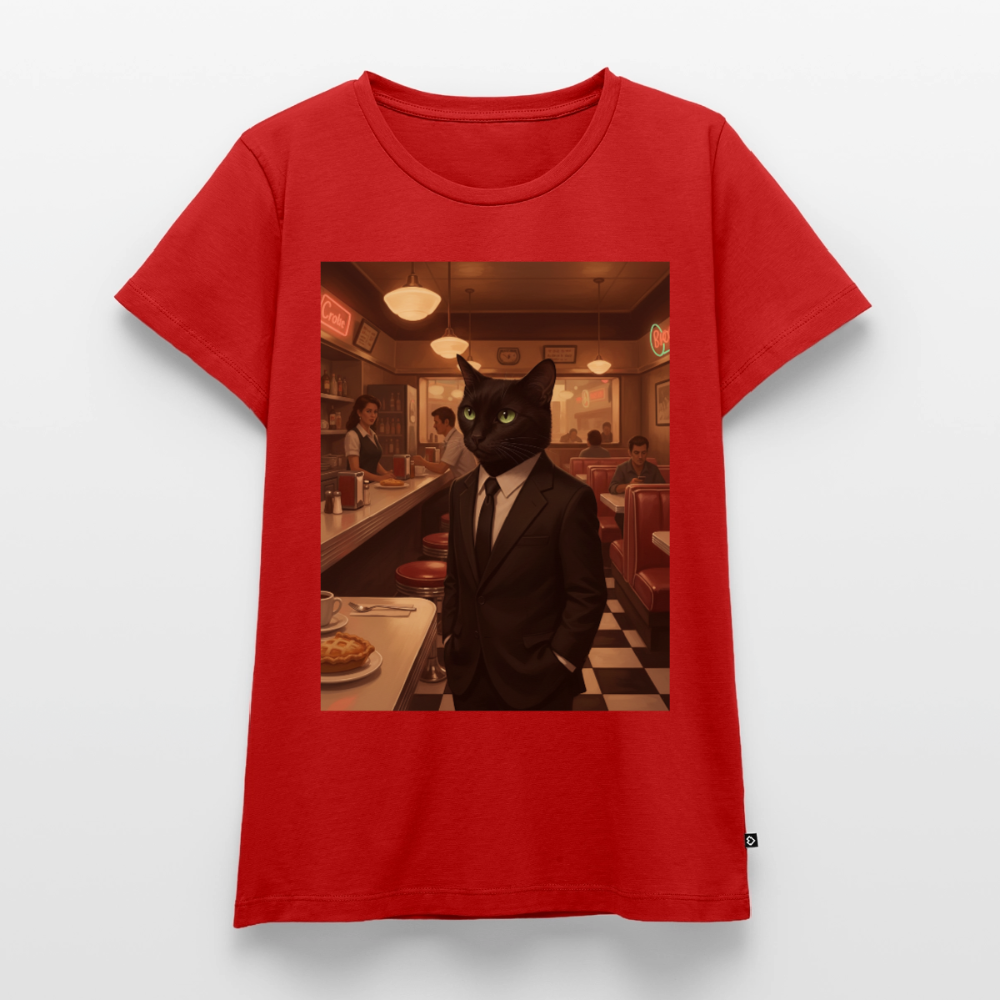 Krümel – Royale mit Pfote | Frauen Premium T-Shirt - Rot