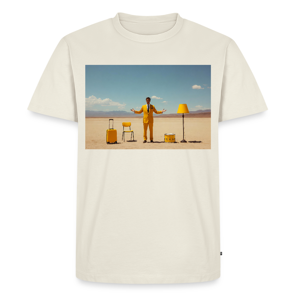 Alles im Griff (theoretisch) | Männer Premium T-Shirt - Naturweiß