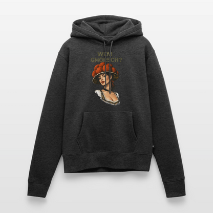 Wem ghörsch? – Schwarzwald Edition | Frauen Premium Hoodie - Anthrazit meliert