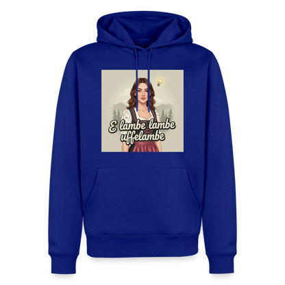 E Lambe, lambe, uffelambe – Alemannischer Geistesblitz | Männer Premium Hoodie - Royalblau