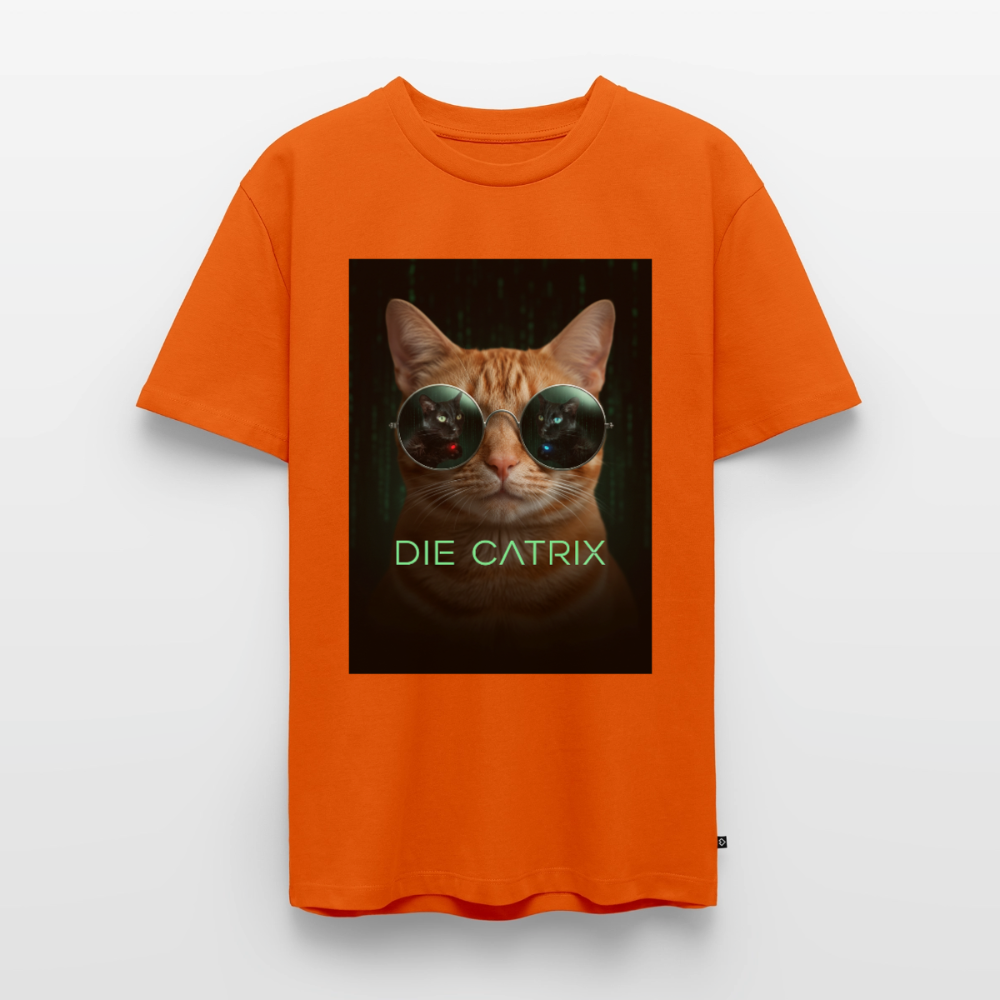 Die Catrix – Krümel erwacht | Männer Premium T-Shirt - Orange 