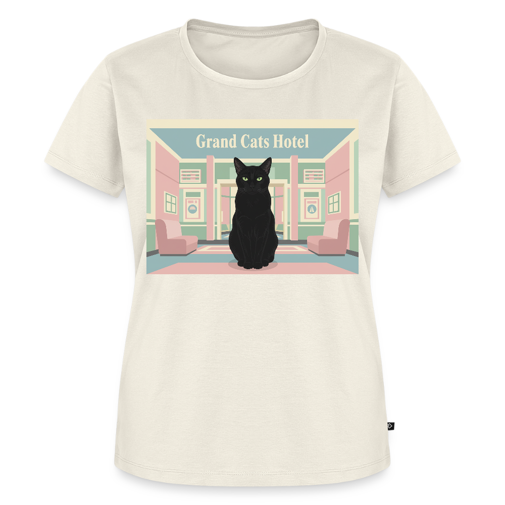 Grand Hotel Krümel | Frauen Premium T-Shirt - Naturweiß