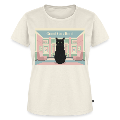 Grand Hotel Krümel | Frauen Premium T-Shirt - Naturweiß