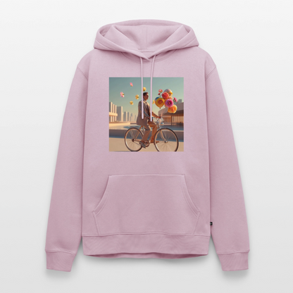 Fahrt ins Ungewisse (mit Blumen) | Männer Premium Hoodie - Altrosa