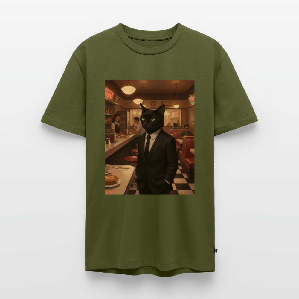 Krümel – Royale mit Pfote | Männer Premium T-Shirt - Khaki