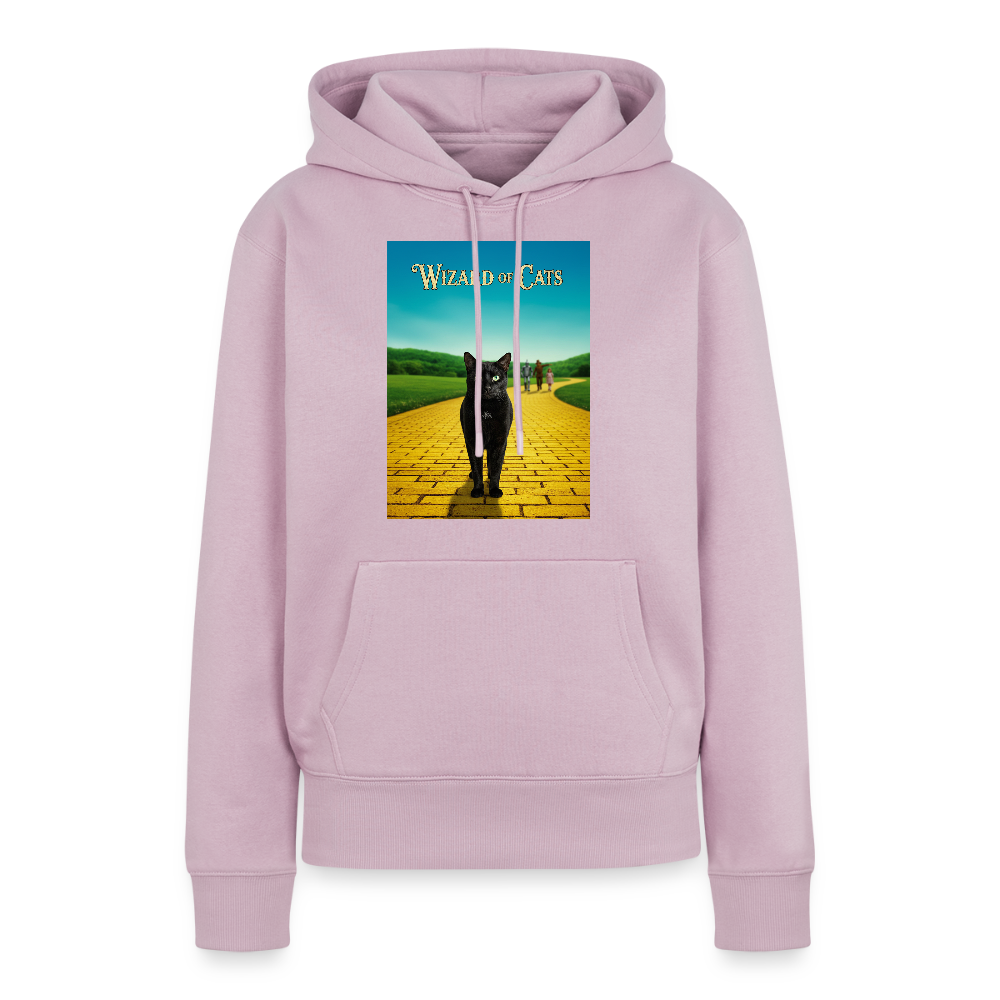 Wizard of Cats – Der gelbe Weg gehört Krümel | Frauen Premium Hoodie - Altrosa