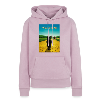 Wizard of Cats – Der gelbe Weg gehört Krümel | Frauen Premium Hoodie - Altrosa