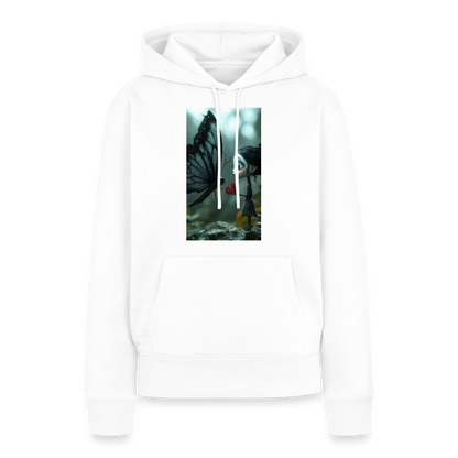 Mut für einen Moment | Frauen Premium Hoodie - Weiß