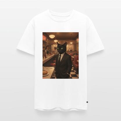 Krümel – Royale mit Pfote | Männer Premium T-Shirt - Weiß