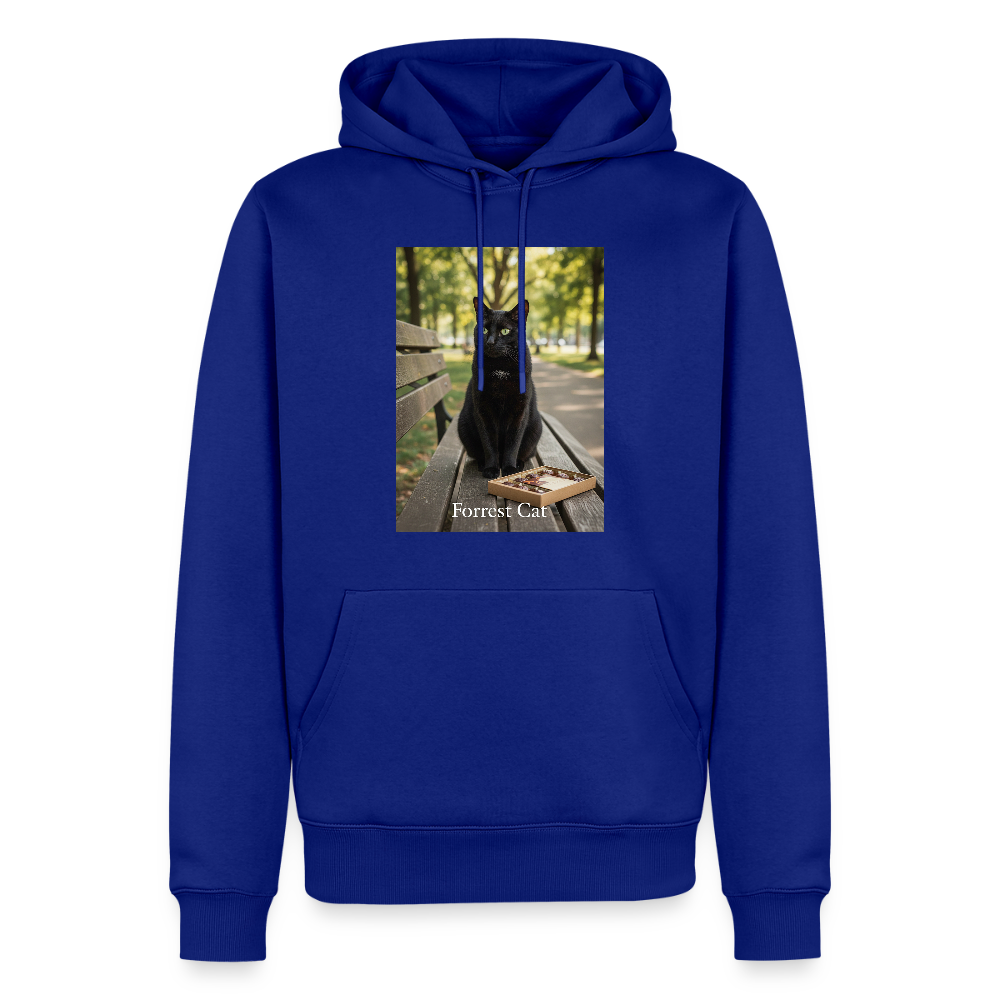 Forrest Cat – Krümel wartet | Männer Premium Hoodie - Royalblau