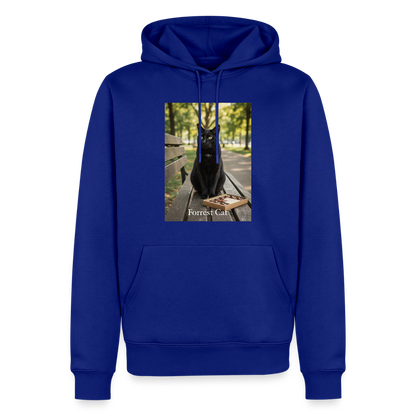 Forrest Cat – Krümel wartet | Männer Premium Hoodie - Royalblau