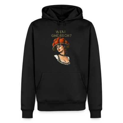 Wem ghörsch? – Schwarzwald Edition | Männer Premium Hoodie - Schwarz