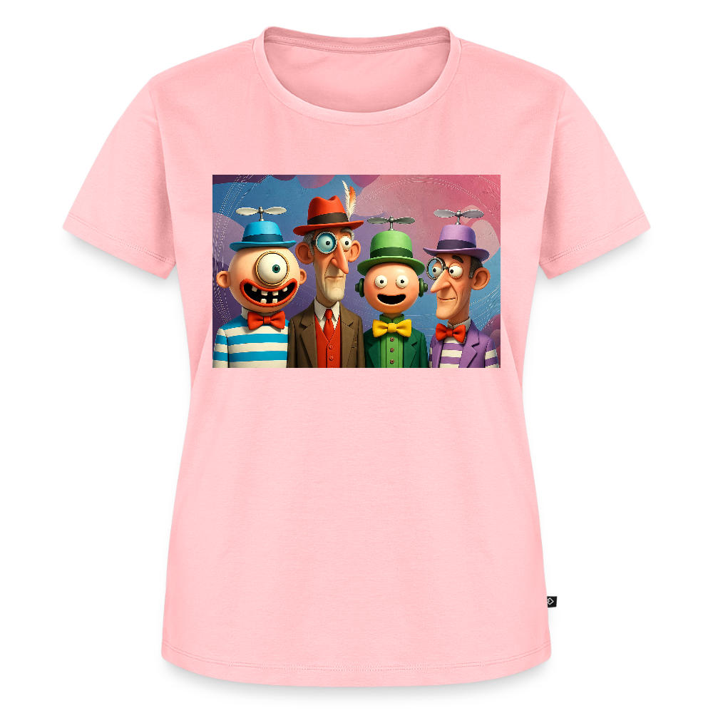 Gedankenkreise auf Hochtouren | Frauen Premium T-Shirt - Rosa