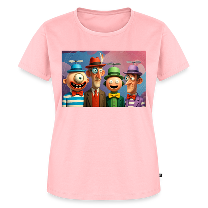 Gedankenkreise auf Hochtouren | Frauen Premium T-Shirt - Rosa