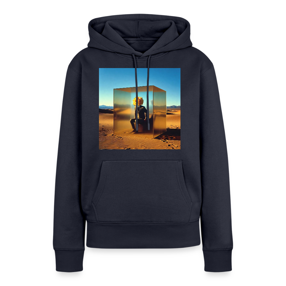 Gefühle unter Glas | Frauen Premium Hoodie - Navy