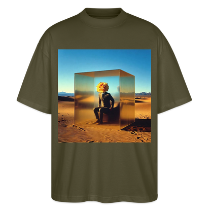 Gefühle unter Glas | Stanley/Stella Oversized Unisex Bio T-Shirt Blaster - Khaki