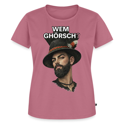 Wem ghörsch? – Alemannische Klärung | Frauen Premium T-Shirt - Mauve