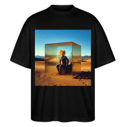 Gefühle unter Glas | Stanley/Stella Oversized Unisex Bio T-Shirt Blaster - Schwarz