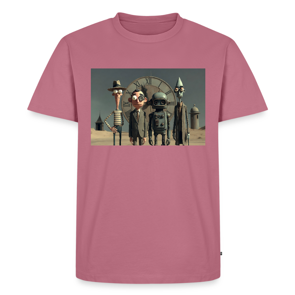 Pünktlich zu spät – Die seltsame Gesellschaft | Männer Premium T-Shirt - Mauve