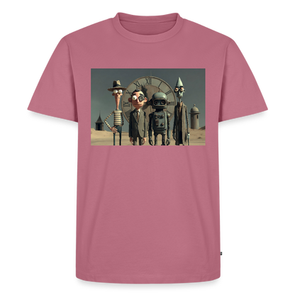 Pünktlich zu spät – Die seltsame Gesellschaft | Männer Premium T-Shirt - Mauve