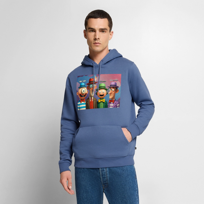 Gedankenkreise auf Hochtouren | Männer Premium Hoodie - Taubenblau