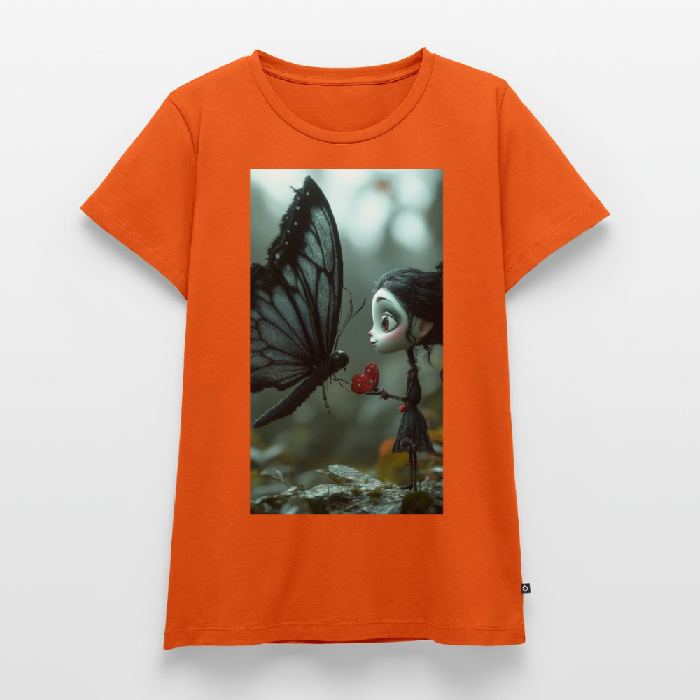 Mut für einen Moment | Frauen Premium T-Shirt - Orange 
