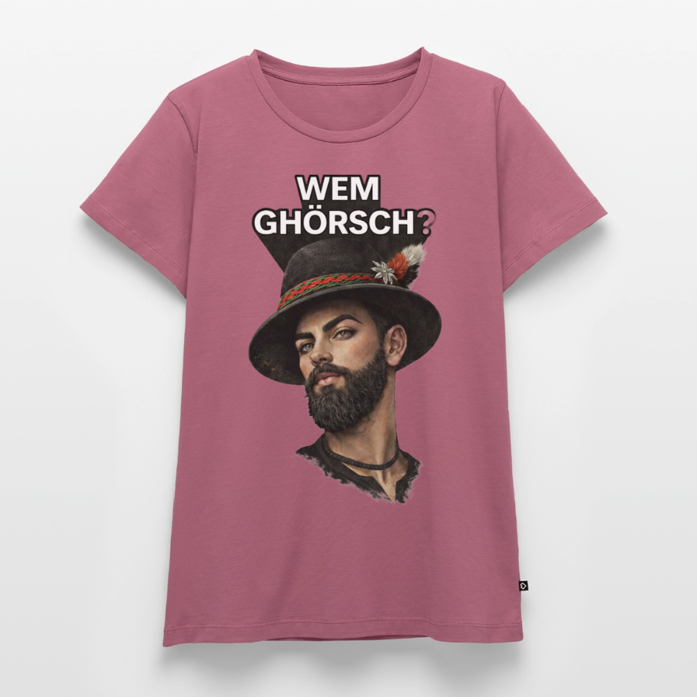Wem ghörsch? – Alemannische Klärung | Frauen Premium T-Shirt - Mauve