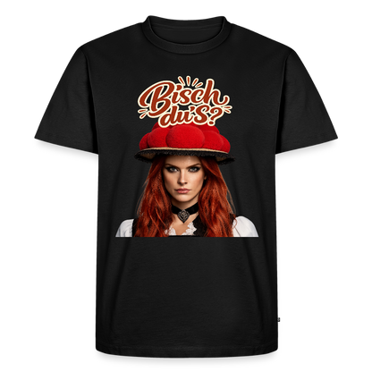Bisch du’s? – Schwarzwaldmädel | Männer Premium T-Shirt - Schwarz
