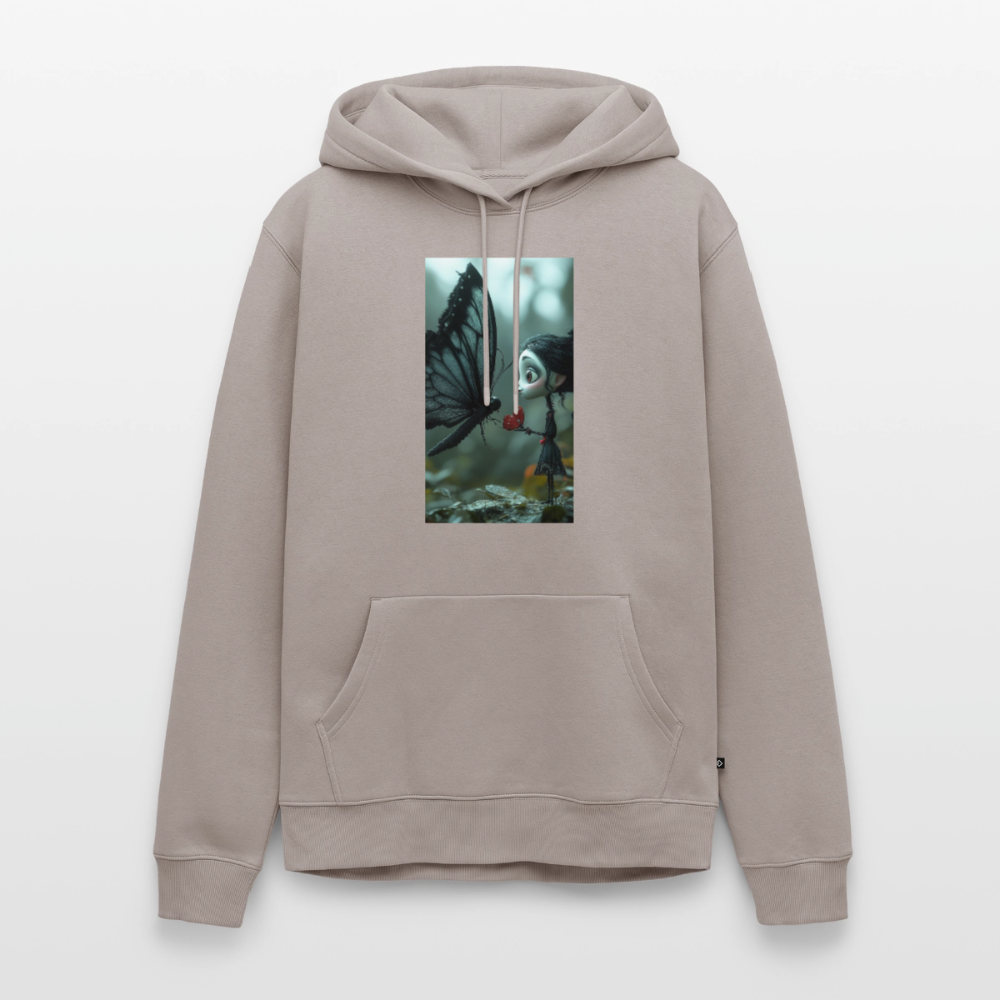 Mut für einen Moment | Männer Premium Hoodie - Taupe