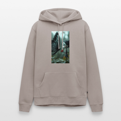 Mut für einen Moment | Männer Premium Hoodie - Taupe