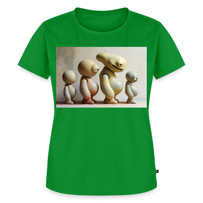 So wachsen wir also | Frauen Premium T-Shirt - Grün