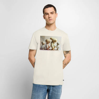 So wachsen wir also | Männer Premium T-Shirt - Naturweiß