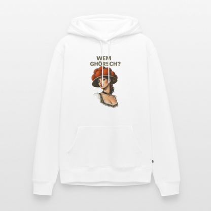 Wem ghörsch? – Schwarzwald Edition | Männer Premium Hoodie - Weiß