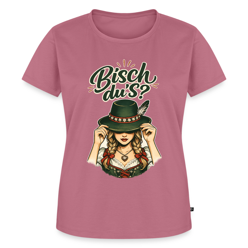 Bisch du’s? – Der Blick sagt alles | Frauen Premium T-Shirt - Mauve
