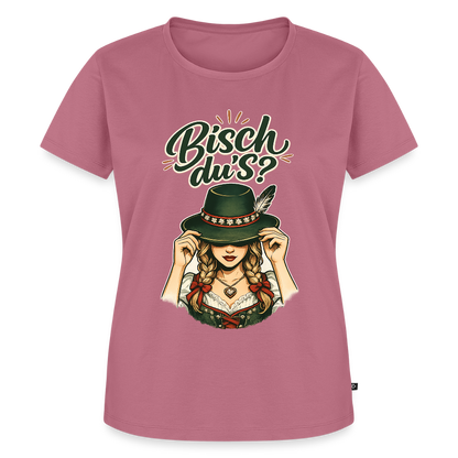 Bisch du’s? – Der Blick sagt alles | Frauen Premium T-Shirt - Mauve