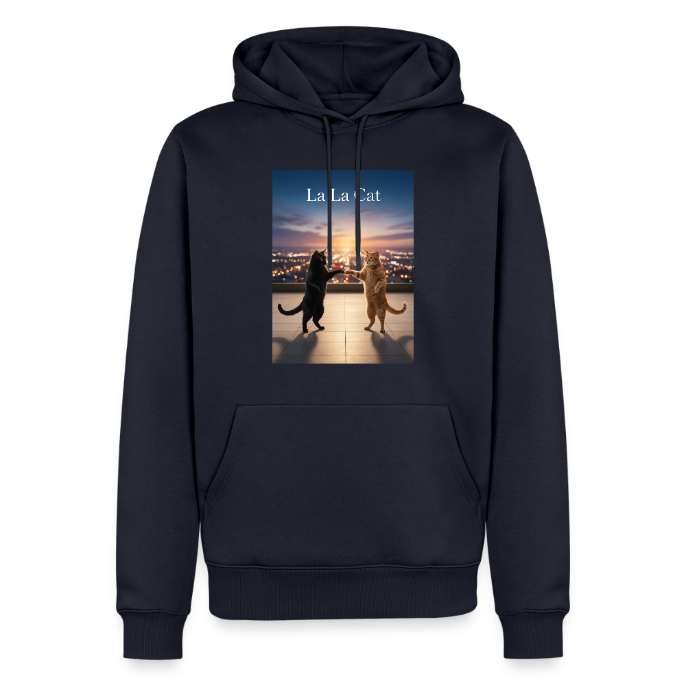 La La Cat – Tanz über den Dächern | Männer Premium Hoodie - Navy