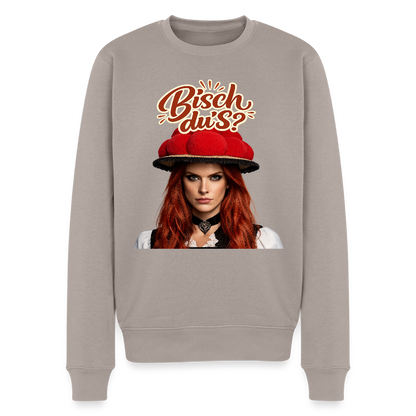 Bisch du’s? – Schwarzwaldmädel |  Männer Premium Pullover - Taupe