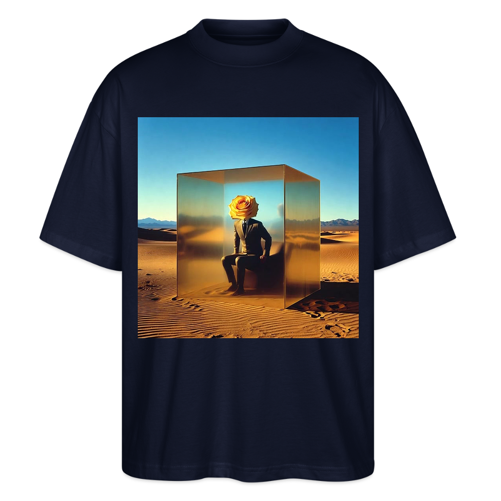 Gefühle unter Glas | Stanley/Stella Oversized Unisex Bio T-Shirt Blaster - Navy