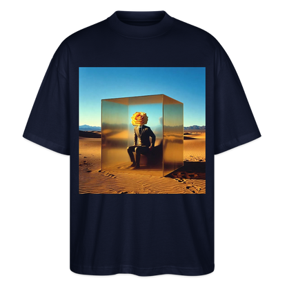 Gefühle unter Glas | Stanley/Stella Oversized Unisex Bio T-Shirt Blaster - Navy