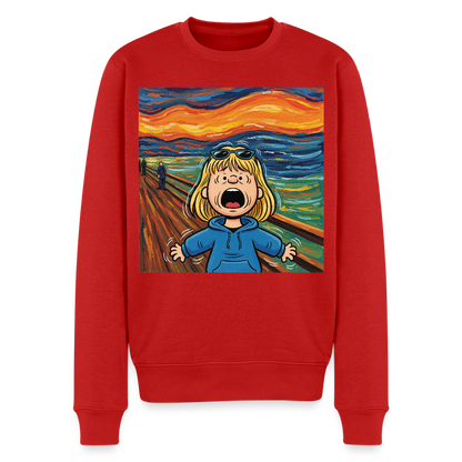 Der Schrei… manchmal bist du es selbst |  Männer Premium Pullover - Rot