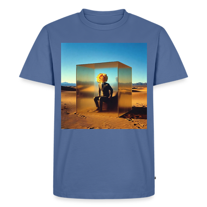 Gefühle unter Glas | Männer Premium T-Shirt - Taubenblau