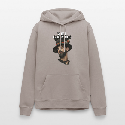 Wem ghörsch? – Alemannische Klärung | Männer Premium Hoodie - Taupe