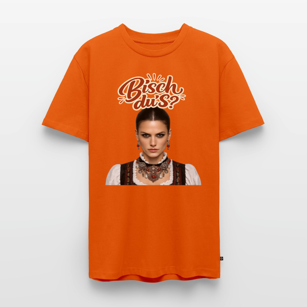 Schwarzwaldstolz – Sie weiß, wer sie isch | Männer Premium T-Shirt - Orange 