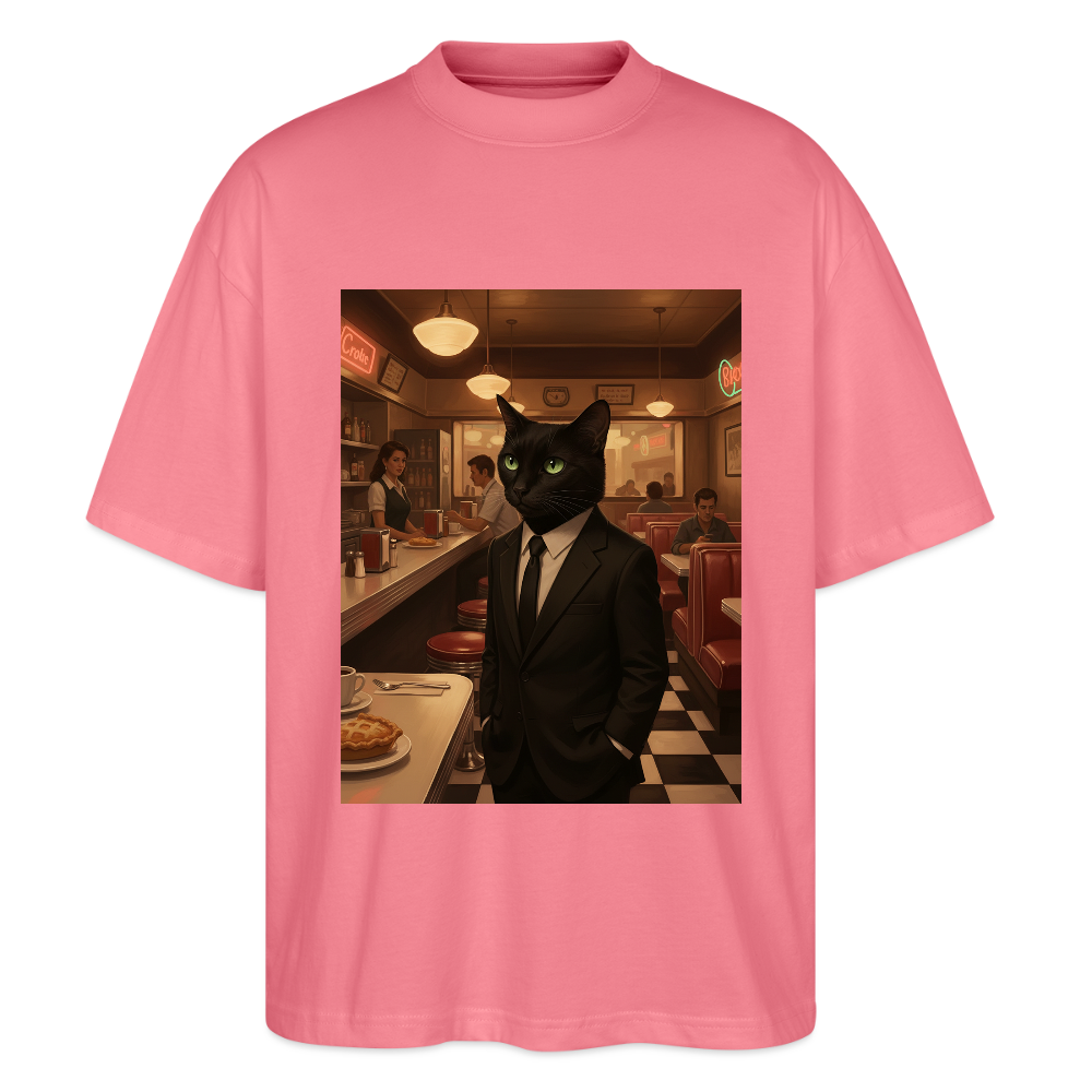 Krümel – Royale mit Pfote | Stanley/Stella Oversized Unisex Bio T-Shirt Blaster - Pink 