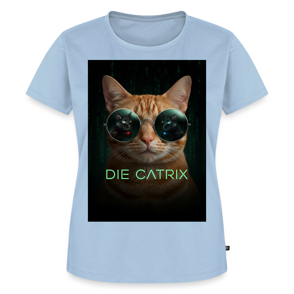 Die Catrix – Krümel erwacht | Frauen Premium T-Shirt - Hellblau